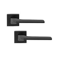 Ручки на розетте FIMET Corsa 1354 (211B) NM матовый черный